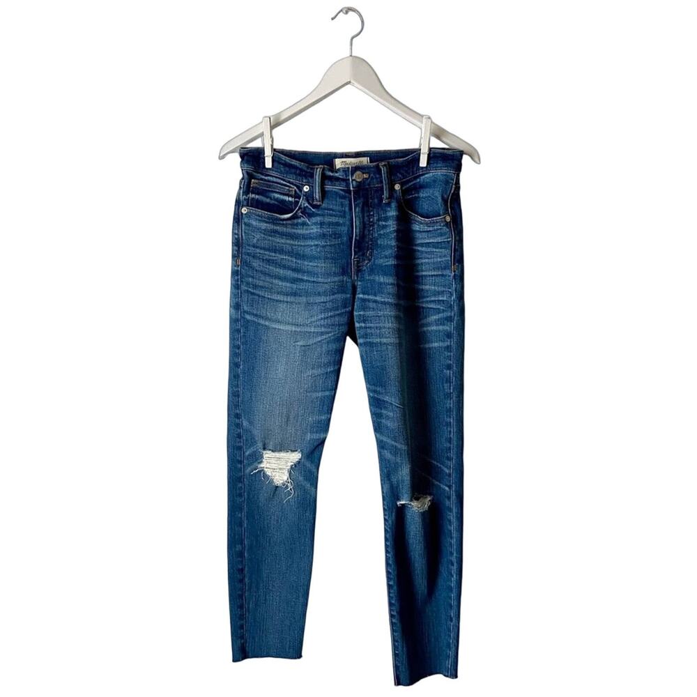 Madewell 9” High Riser Skinny Skinny Crop Jeans Size 28